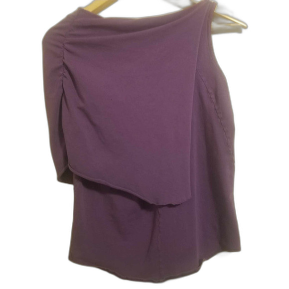 Flutter & Squeak Purple Boho Unique Tank Top Womens Sz S - Picture 12 of 12